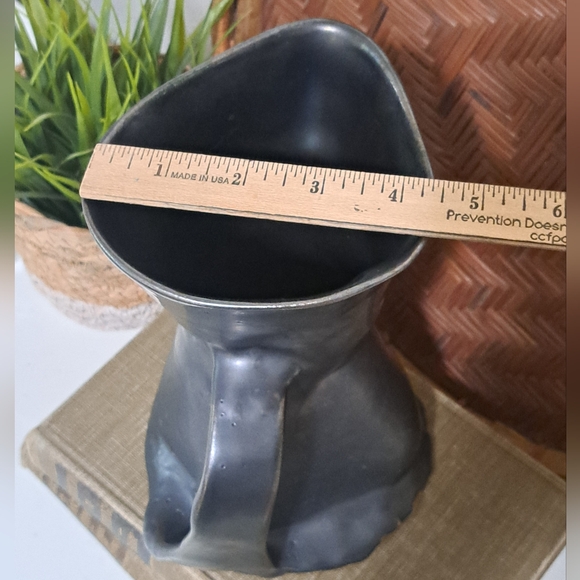 J. Schatz Brutal Coffeemaker Carafe Only Metallic Black Pottery - Picture 7 of 9